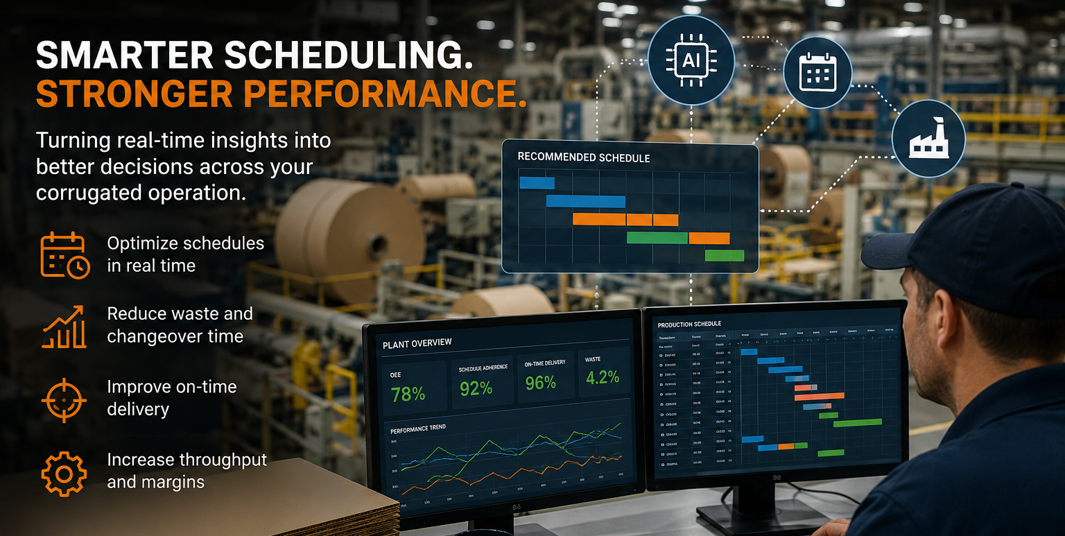 Corrugator Scheduling: The Hidden Profit Lever in Corrugated