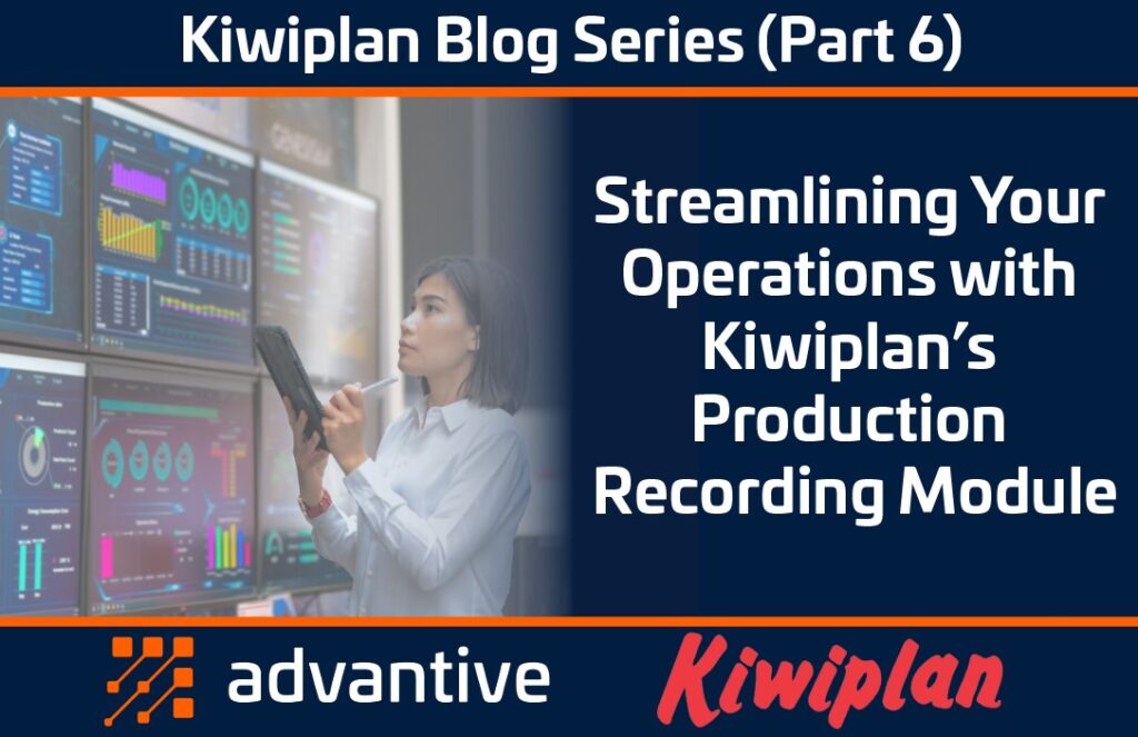 Production Recording for Packaging Operations